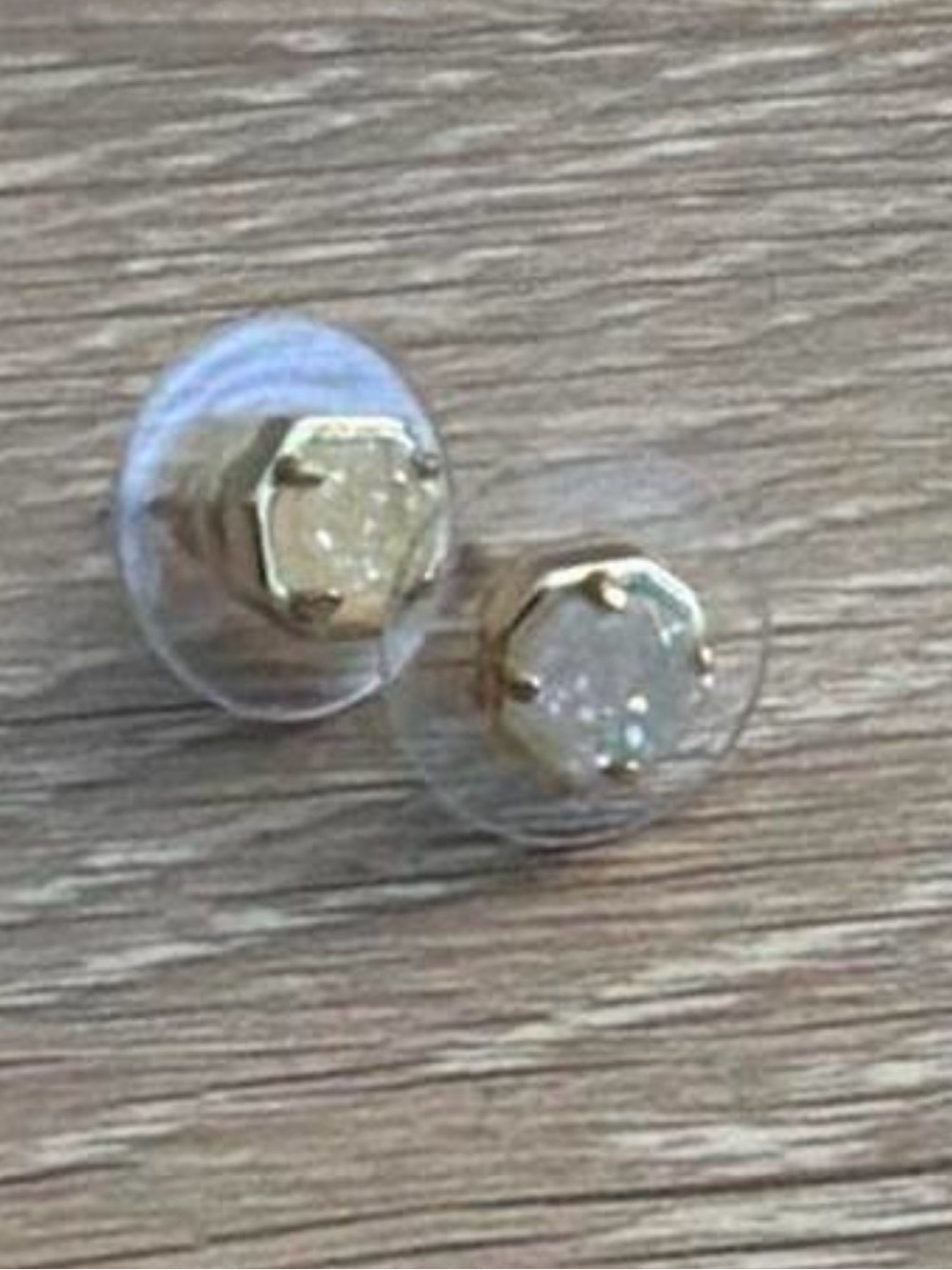Kendra Scott iridescent drusy Stud Earrings
